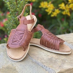 NWT ARTISAN MEXICAN HUARACHE/SANDAL